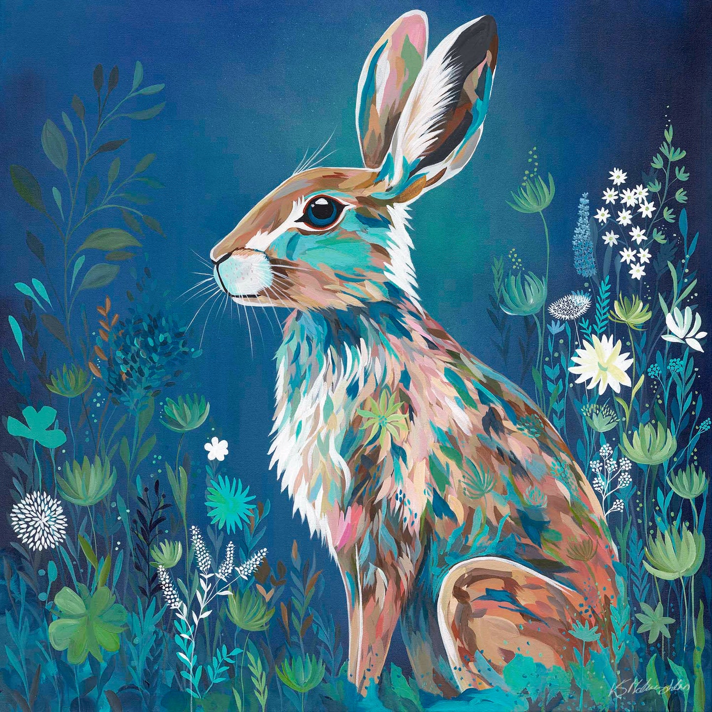 Thistlebrush - Original Acrylic Painting