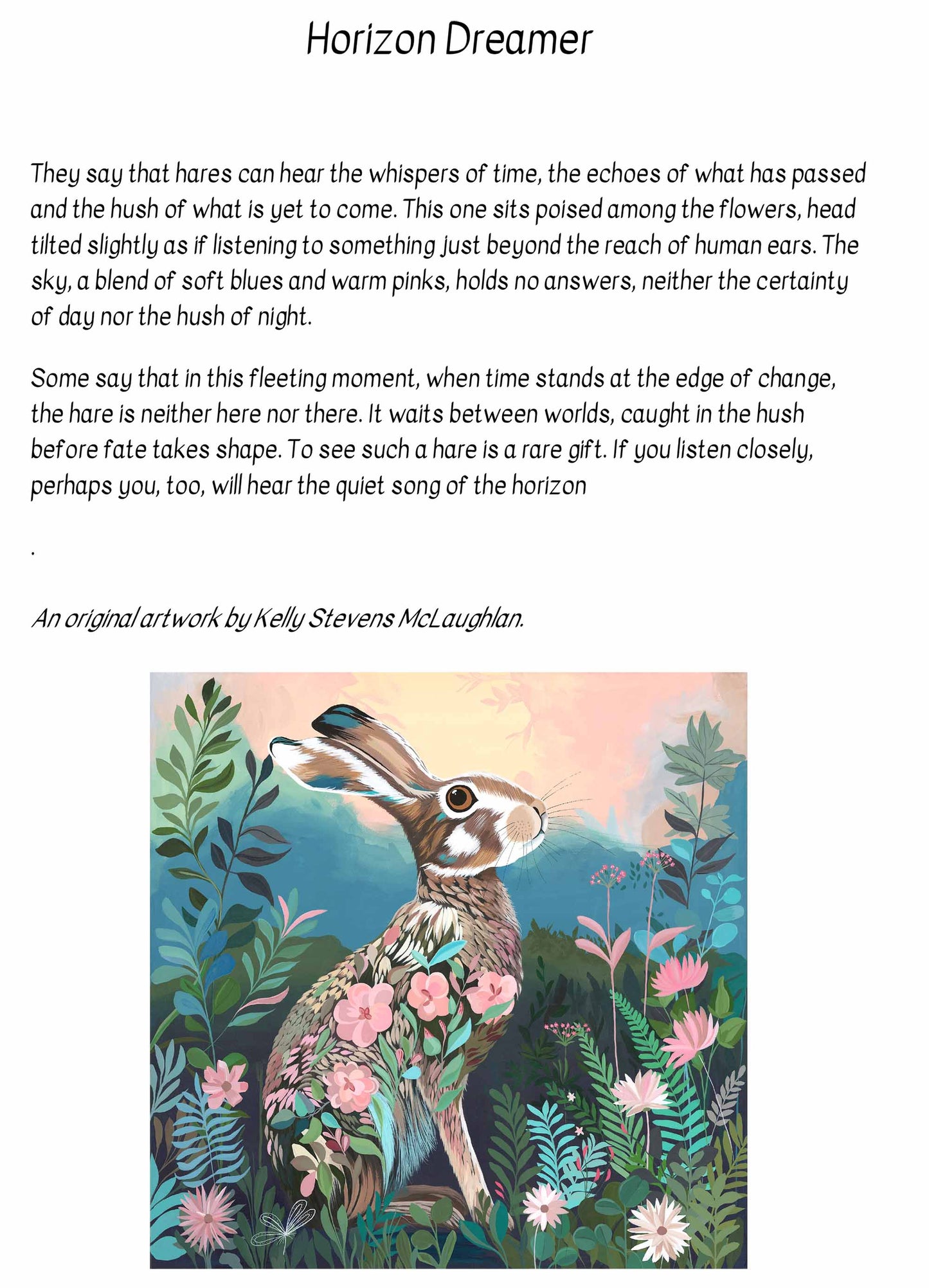 Horizon Dreamer – Original Acrylic Painting