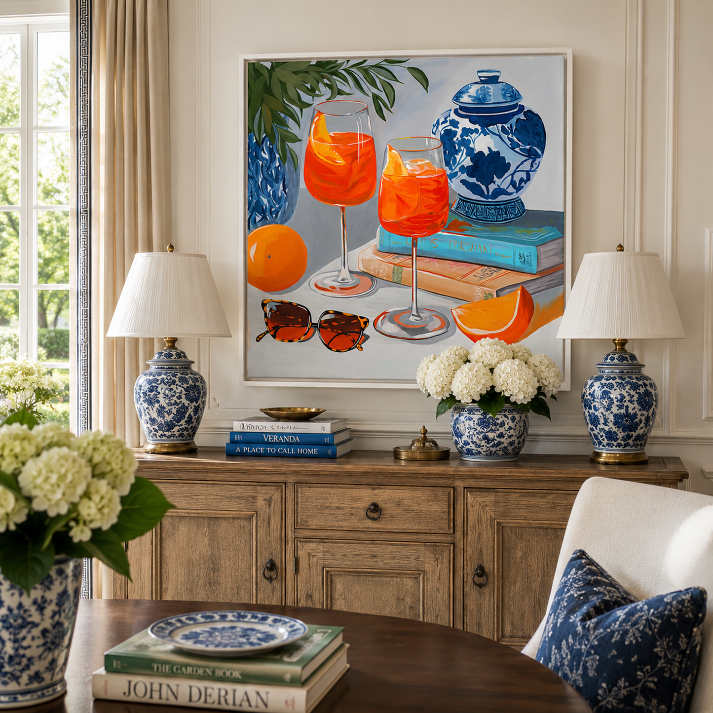 Orange Spritz – Original Acrylic Painting