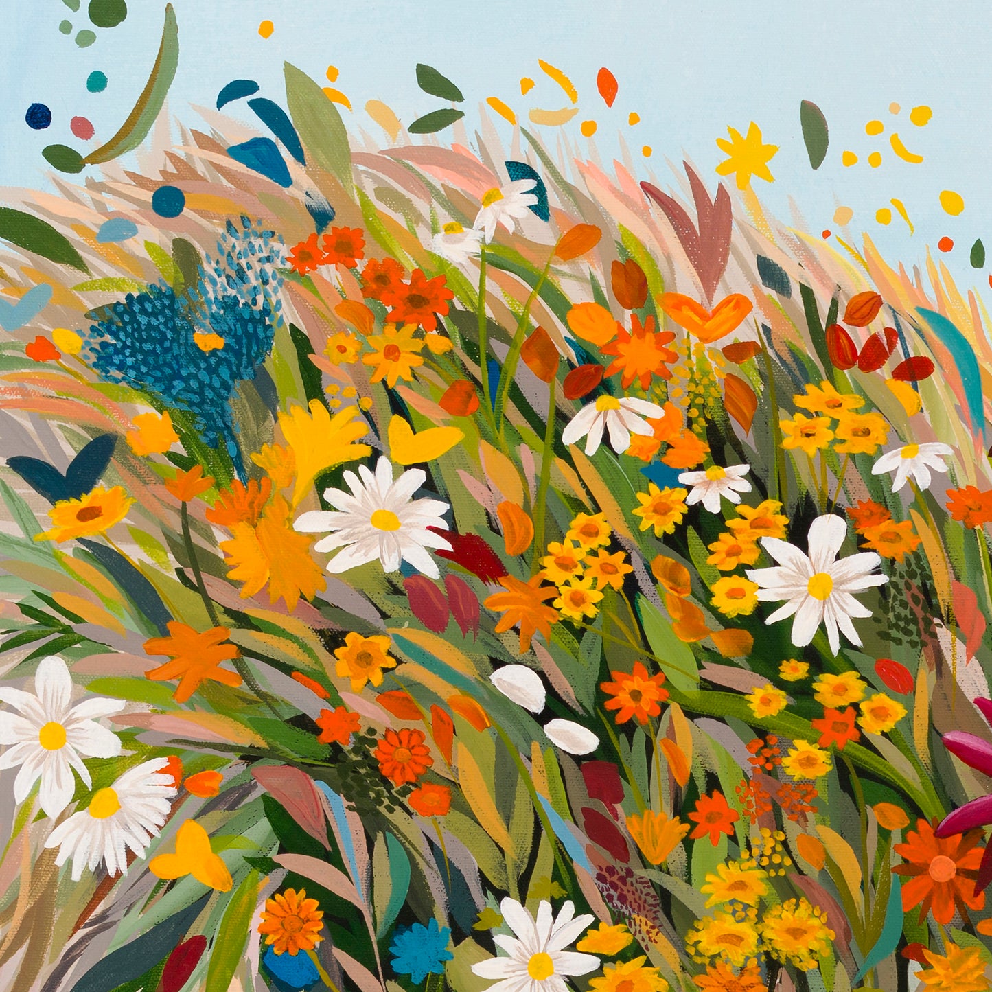 Hare Bouquet - Limited Edition Print