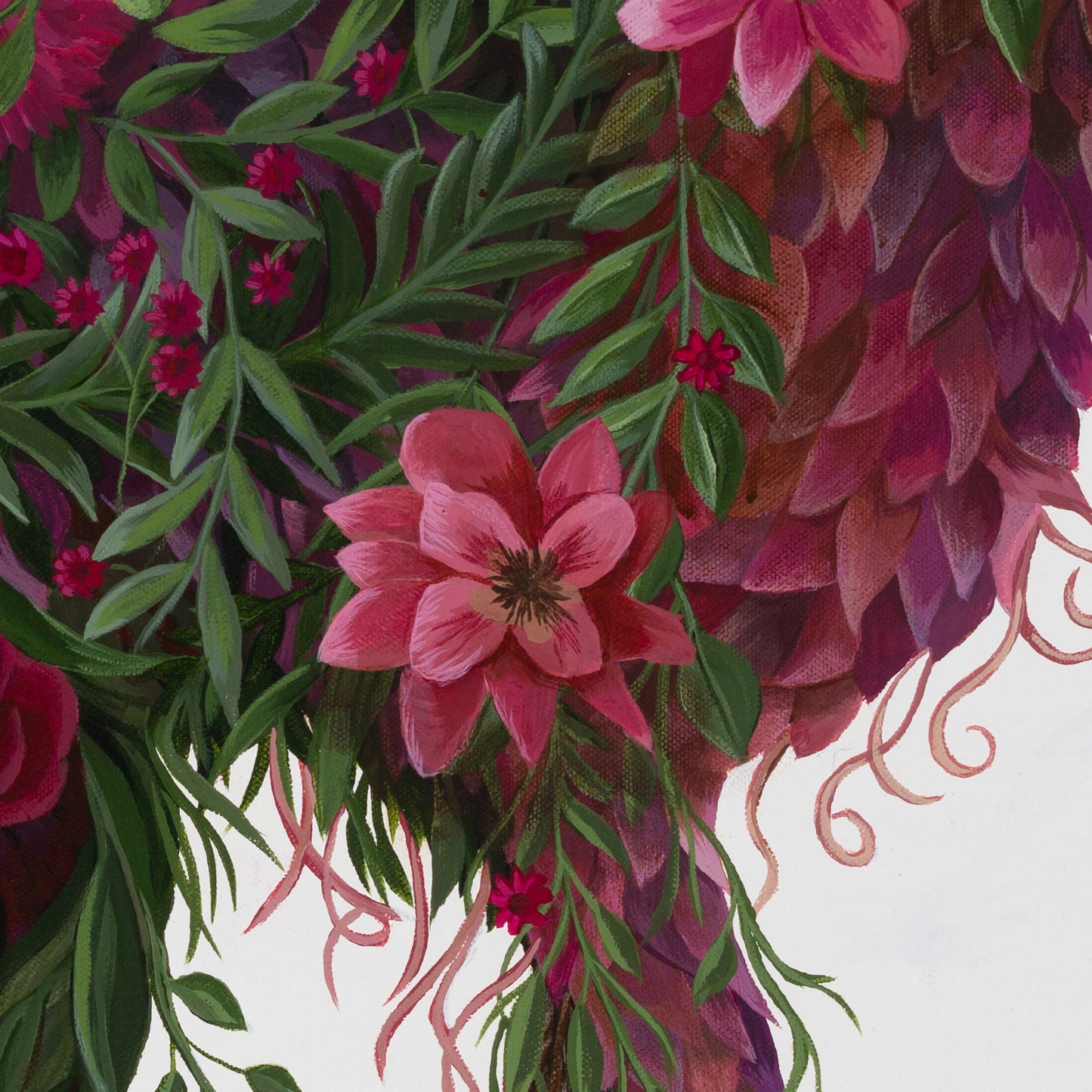 Hare Rosa – Original Acrylic Painting