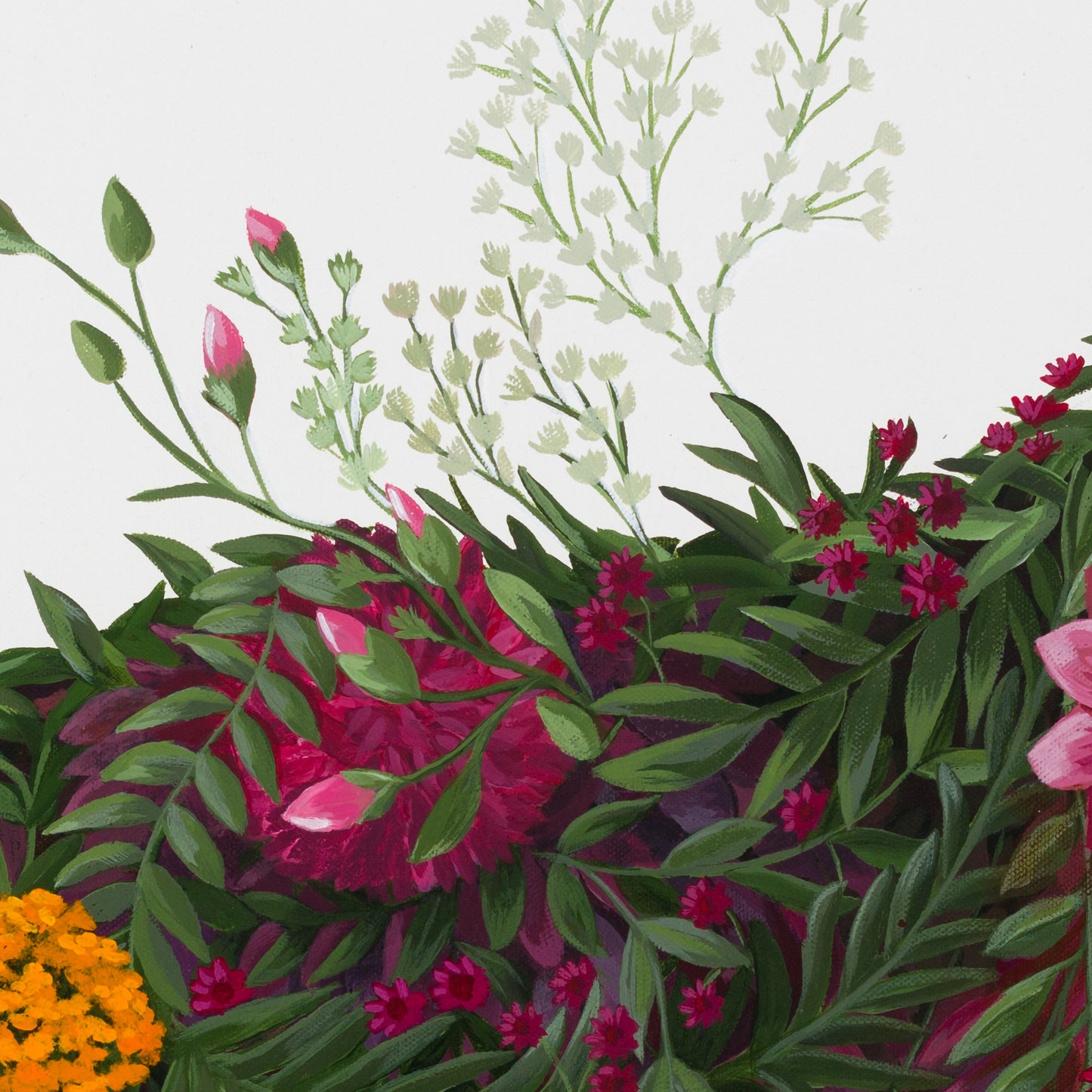 Hare Rosa – Original Acrylic Painting