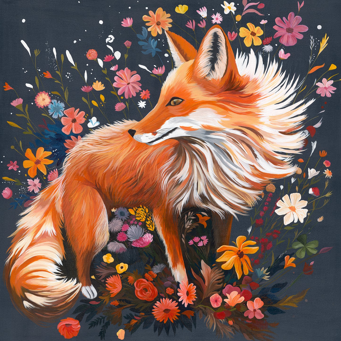 Foxplosion - Limited Edition Print