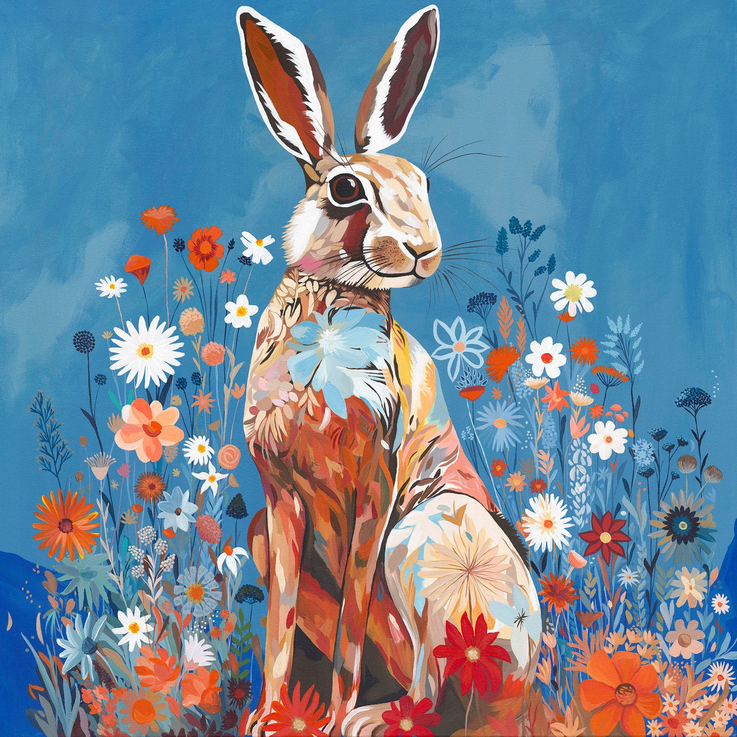 Floral Fuzzball - Limited Edition Print