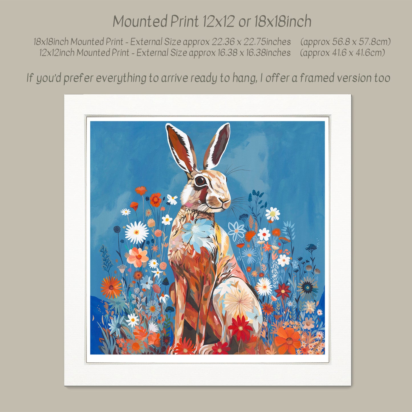 Floral Fuzzball - Limited Edition Print
