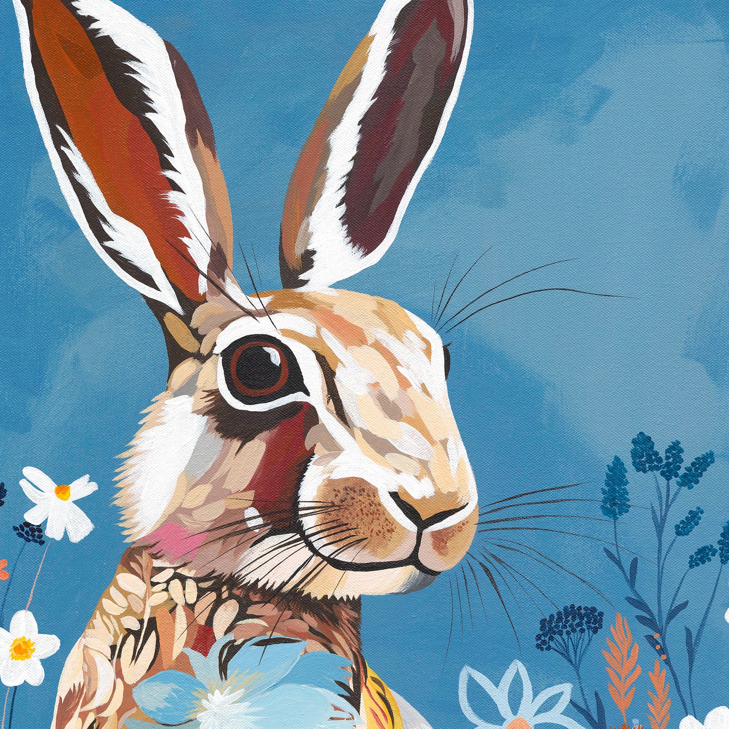 Floral Fuzzball - Limited Edition Print