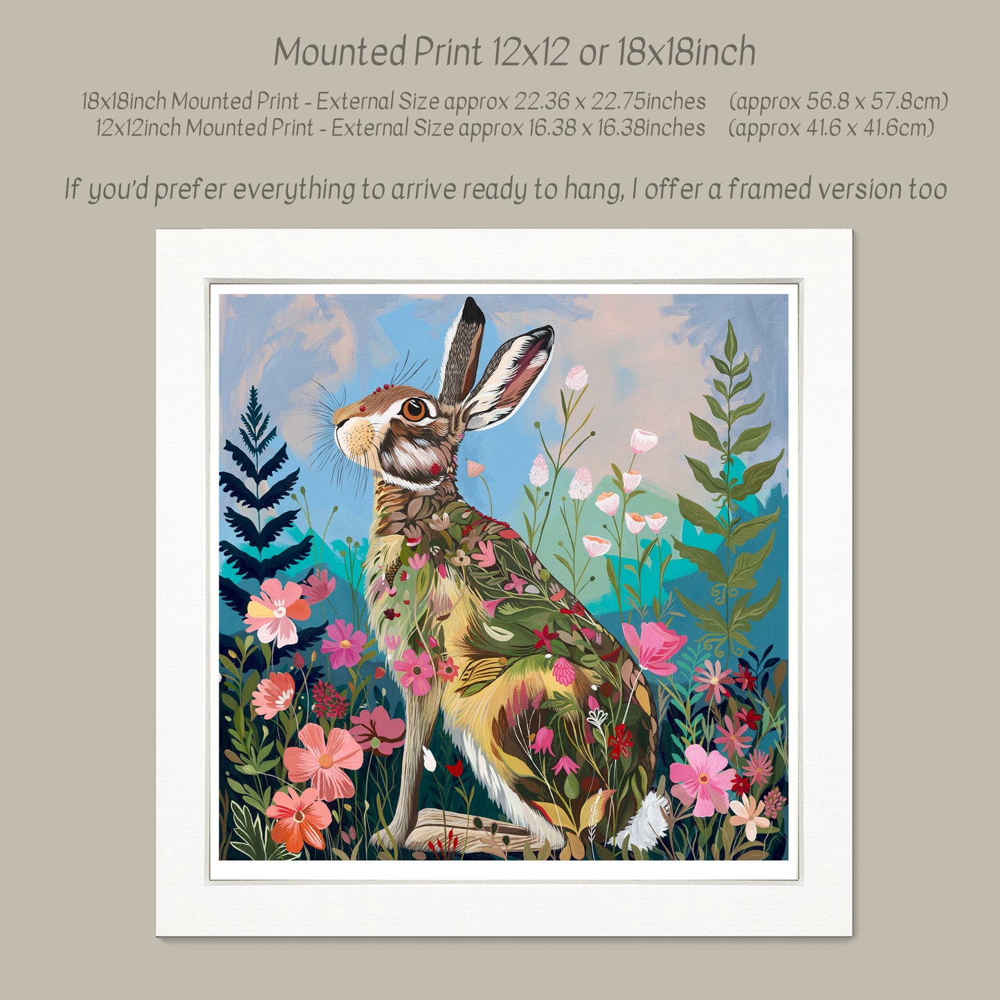 Bloom Bunny - Limited Edition Print