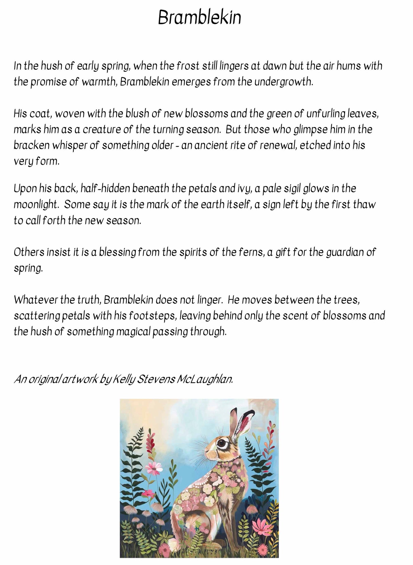 Bramblekin - Limited Edition Print