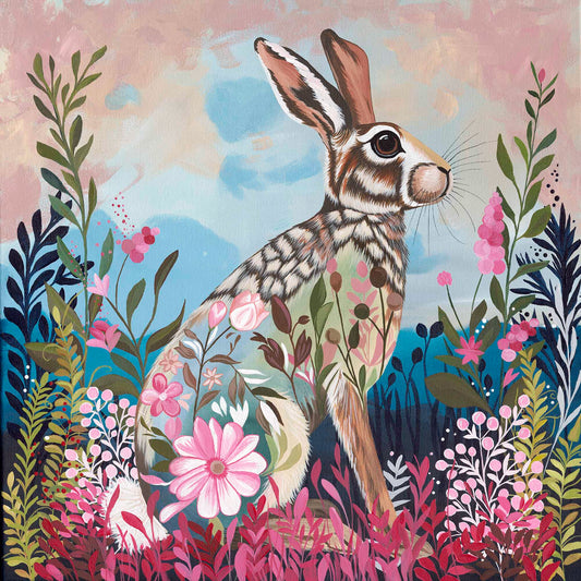 Rosebrim - Original Acrylic Painting