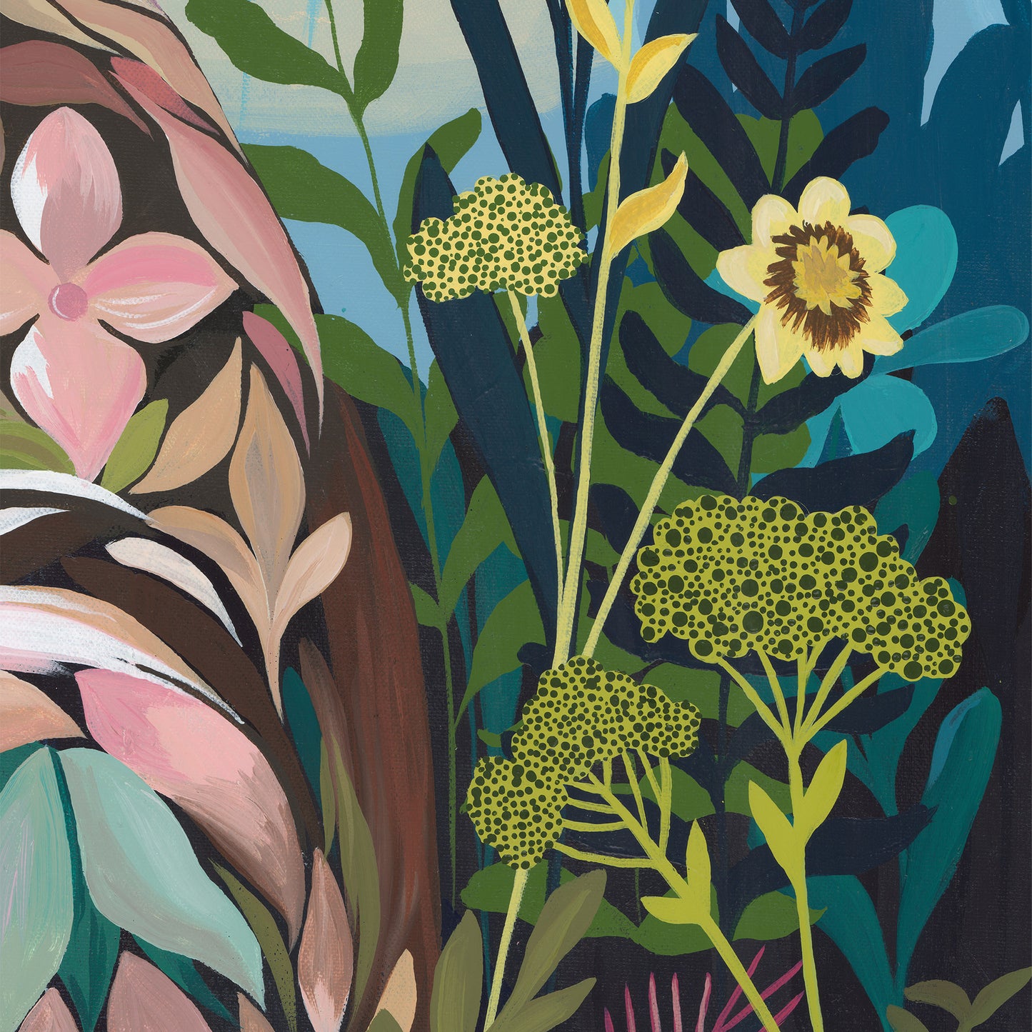 Cowslip Sky – Original Acrylic Painting