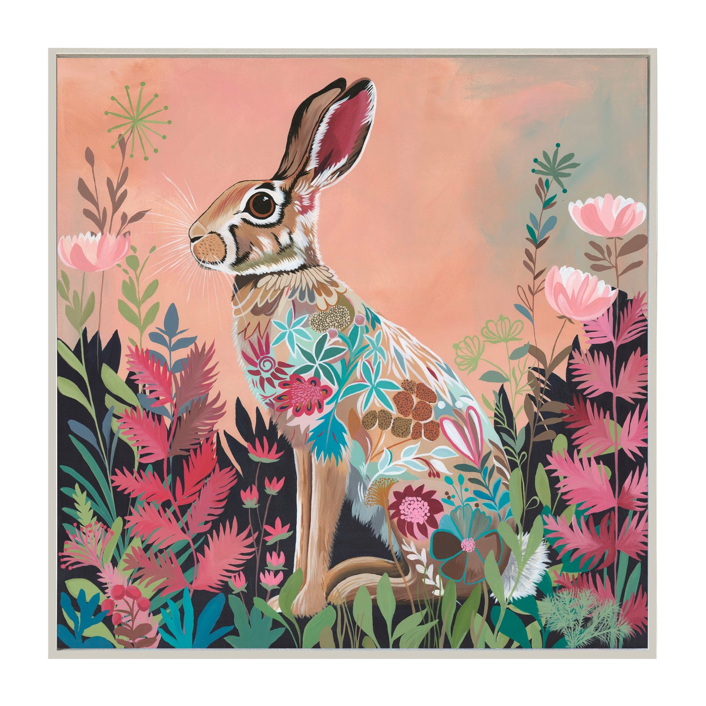 Blushfern – Original Acrylic Painting