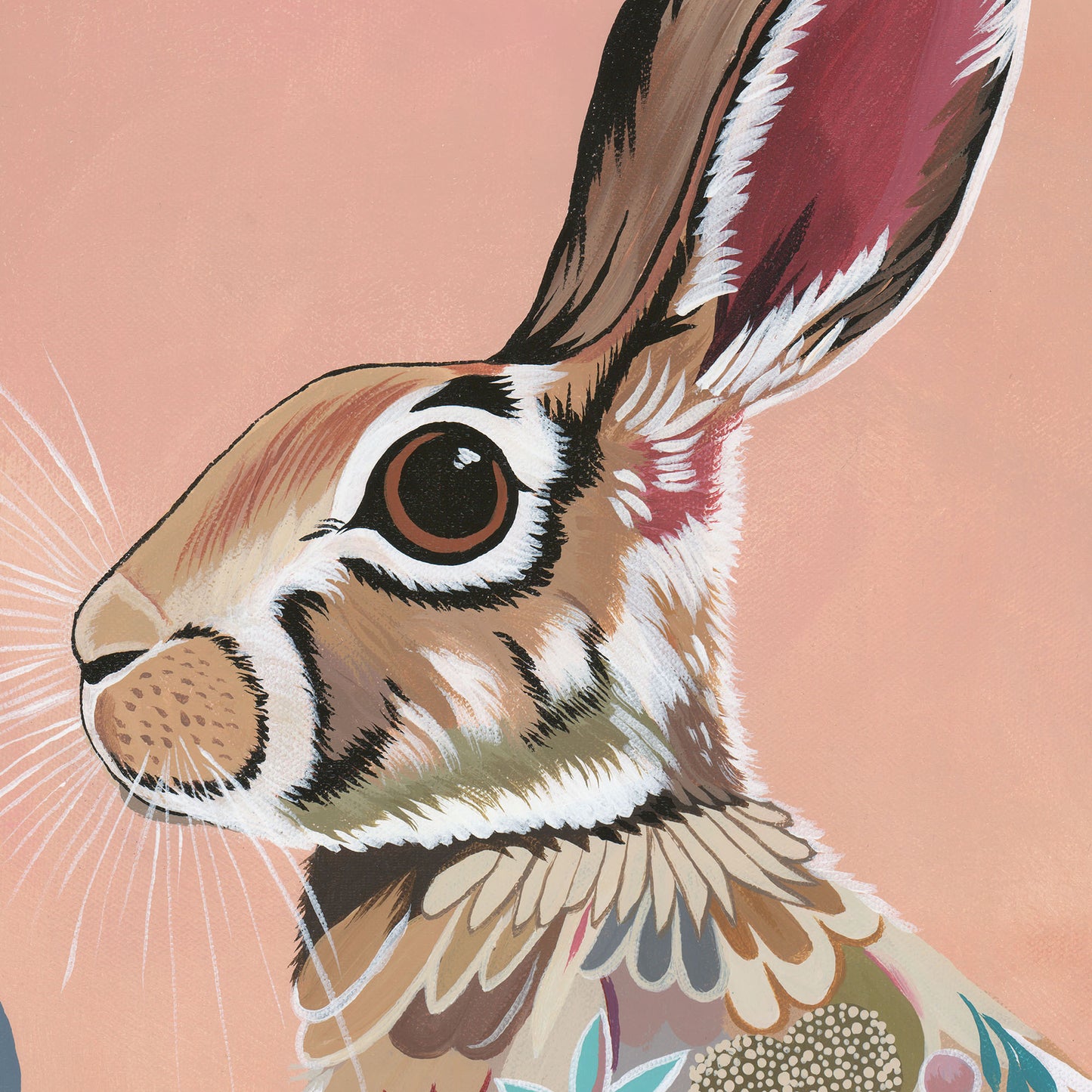 Blushfern – Original Acrylic Painting