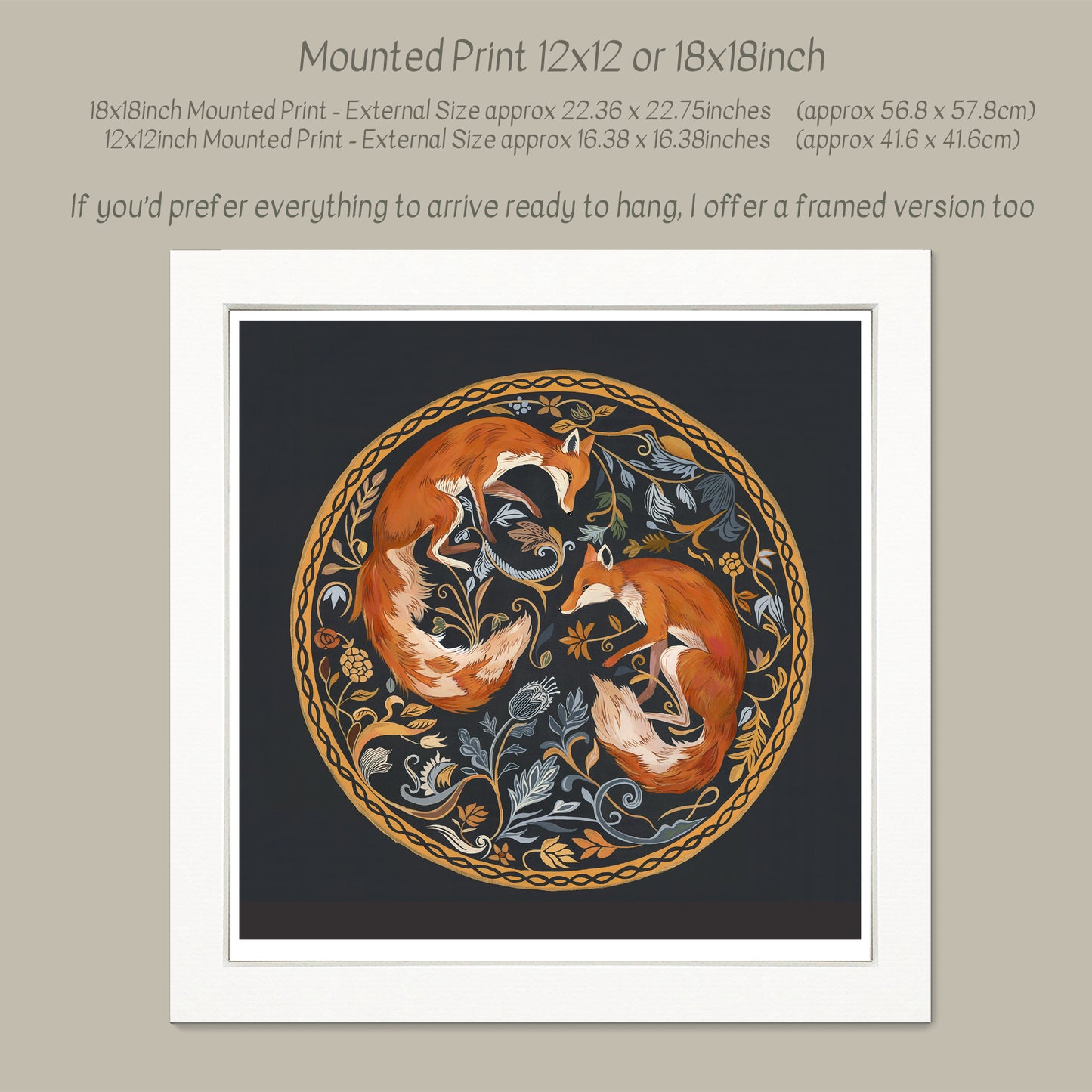 The Foxes Pact - Limited Edition Print