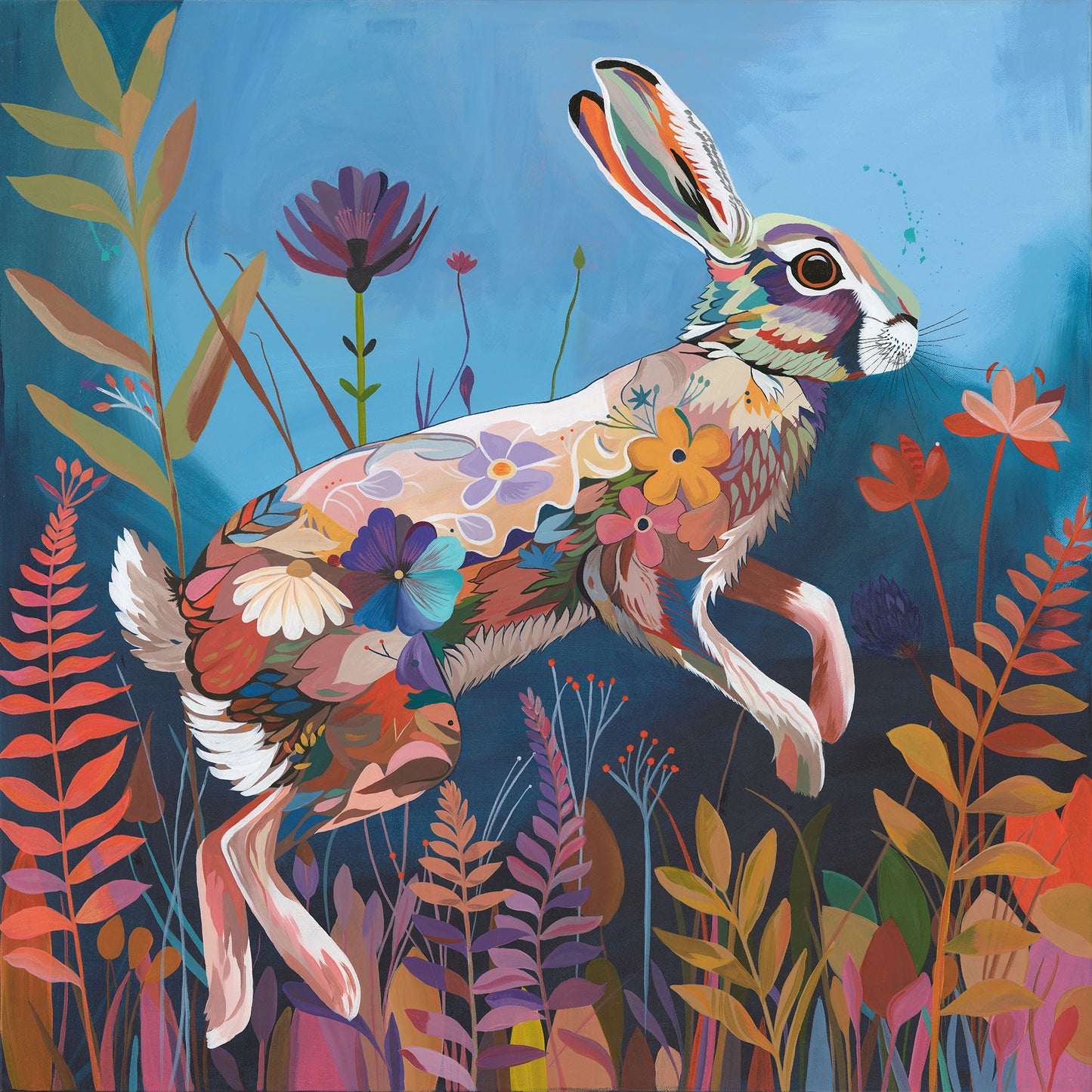 Brackenflame - Original Acrylic Painting