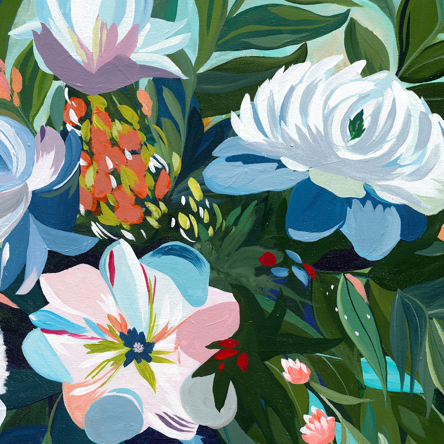 Full Bloom – Original Acrylic Painting