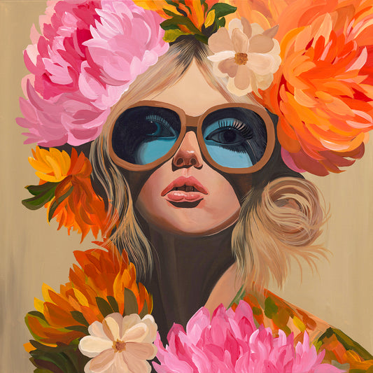 Caramel Mirage - Original Acrylic Painting