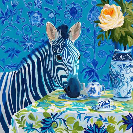 Cucumber Sandwiches and Other Crimes – Original Acrylic Painting