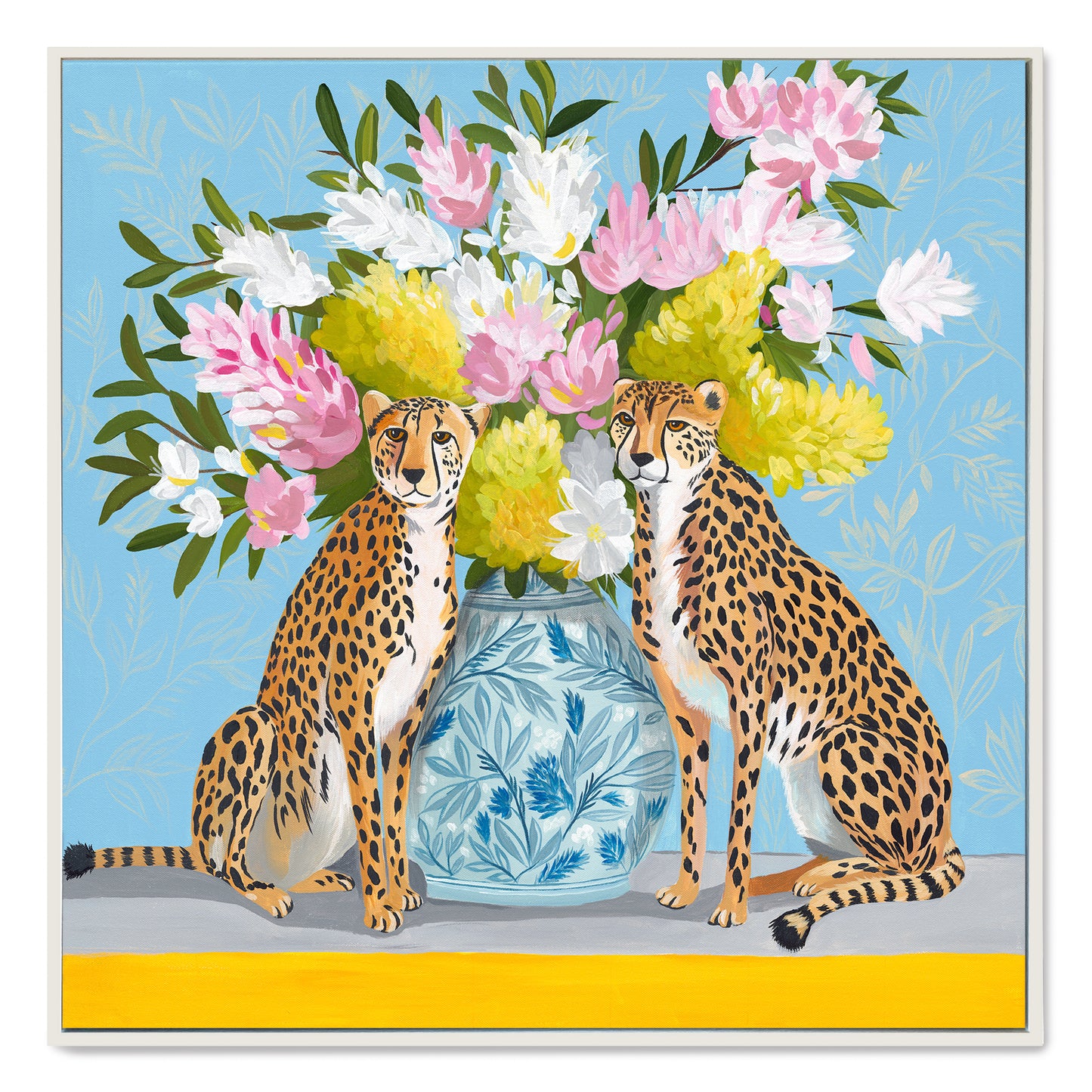 The Spotted Vasekeepers – Original Acrylic Painting