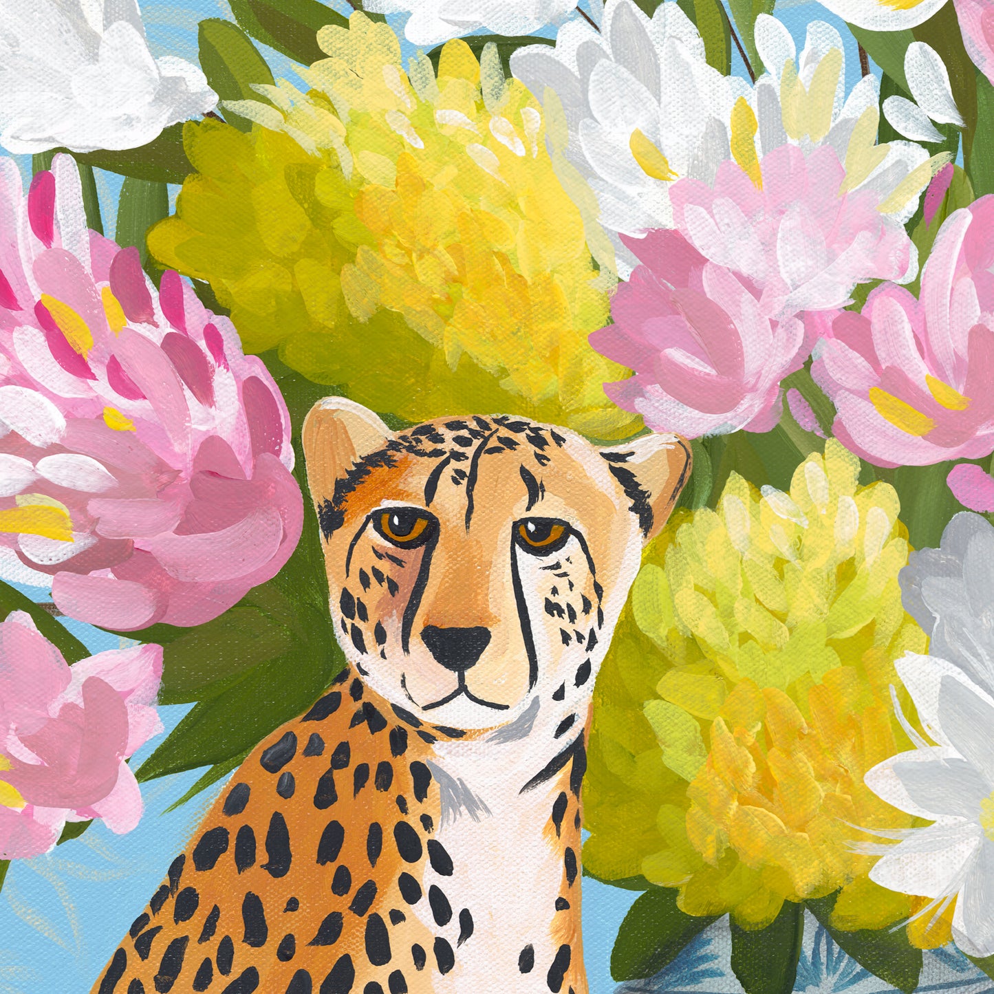 The Spotted Vasekeepers – Original Acrylic Painting