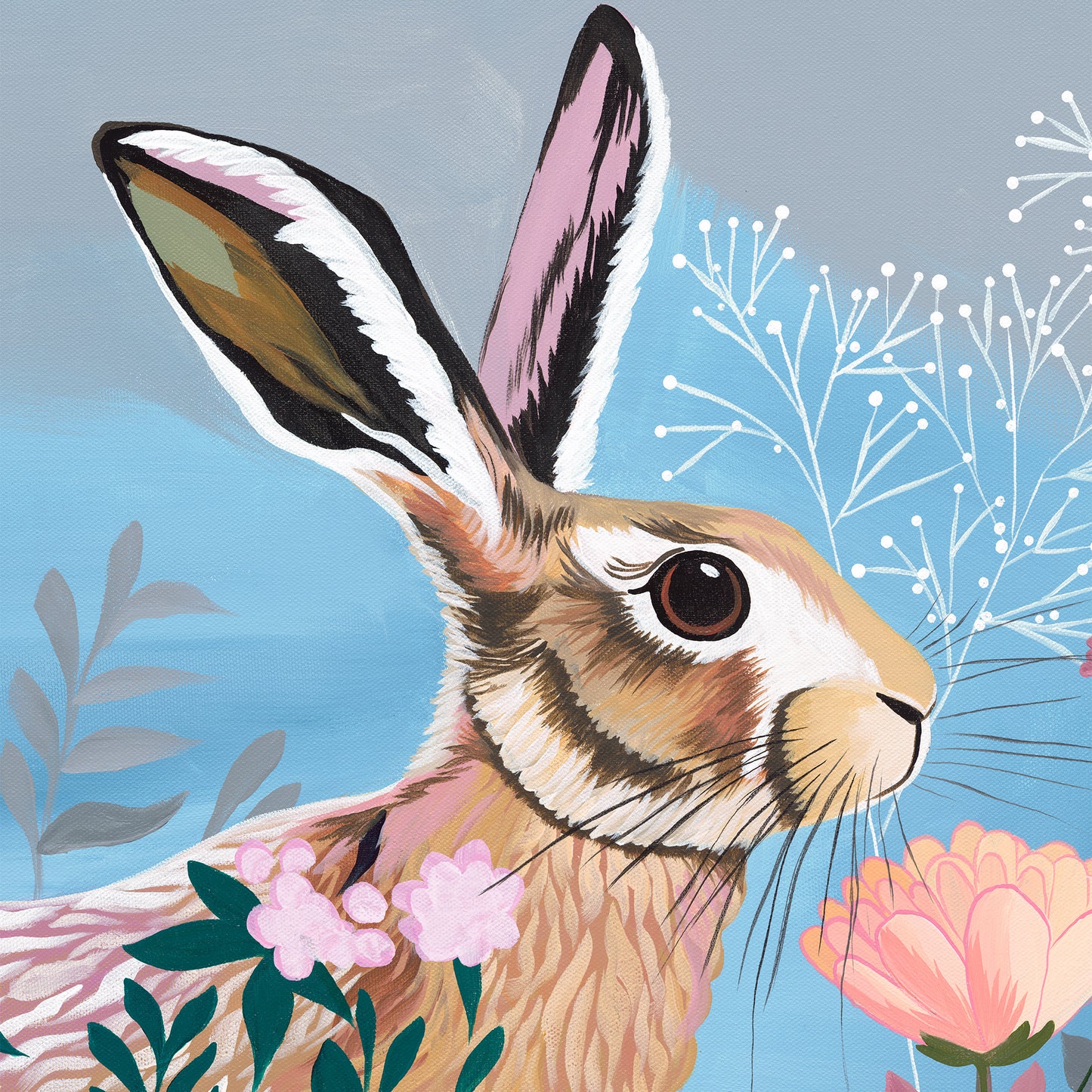 Hushed Meadow – Original Acrylic Painting