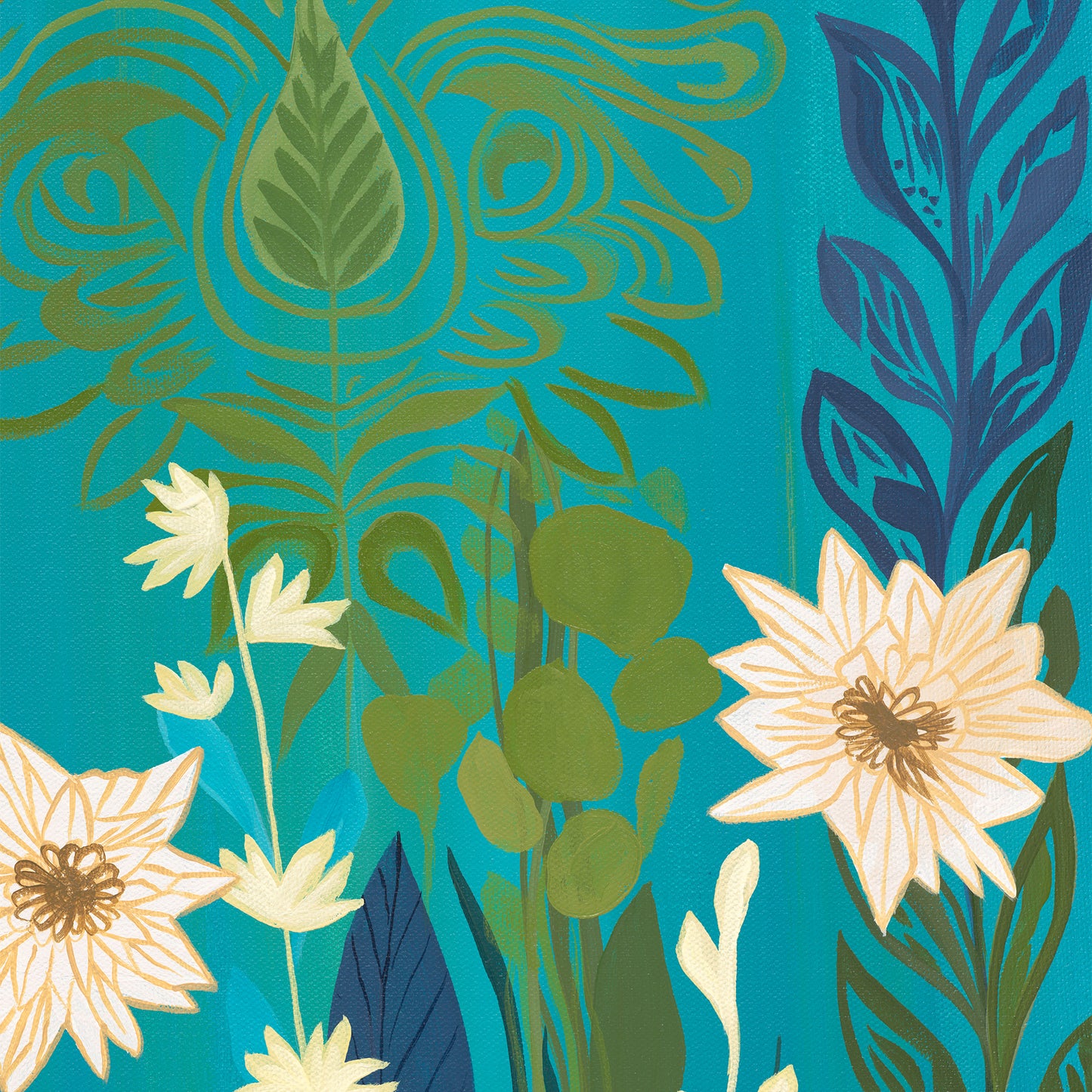 Celestine Hare – Original Acrylic Painting