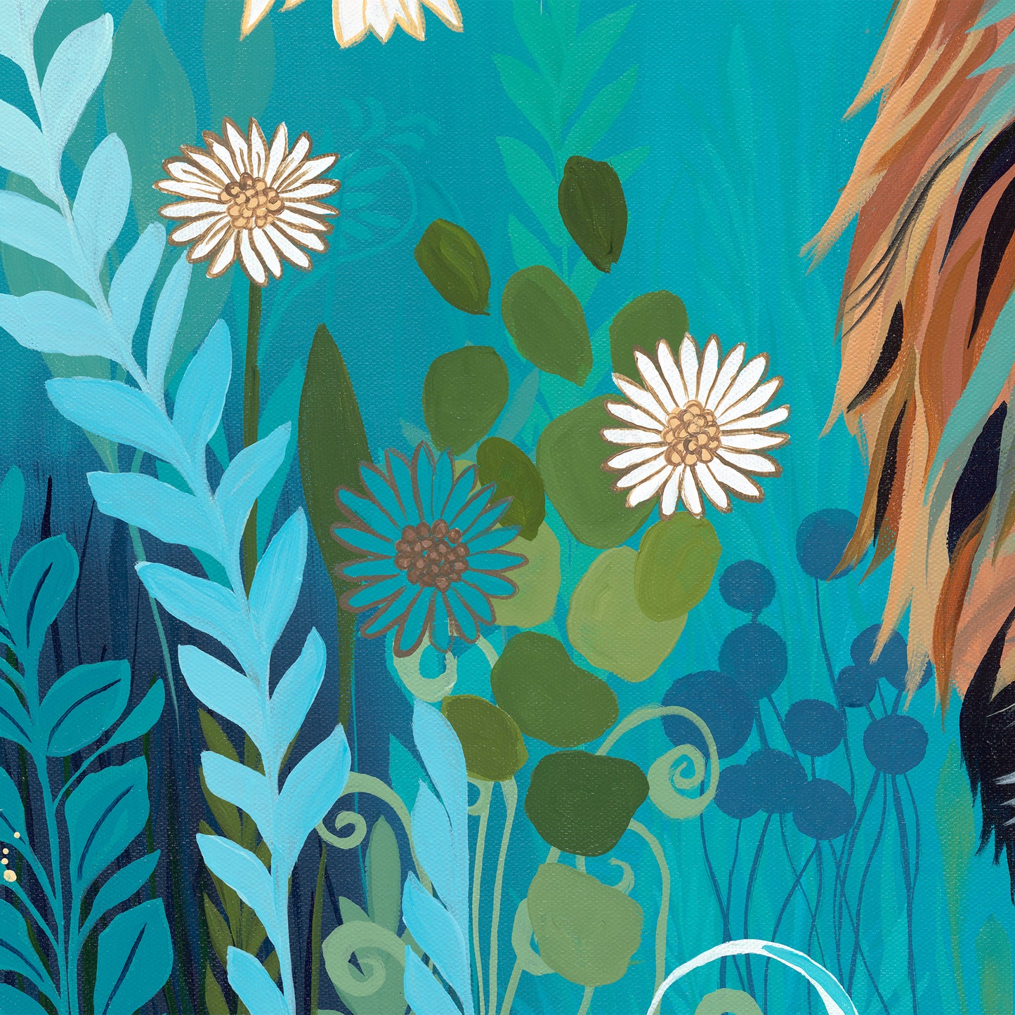 Celestine Hare – Original Acrylic Painting