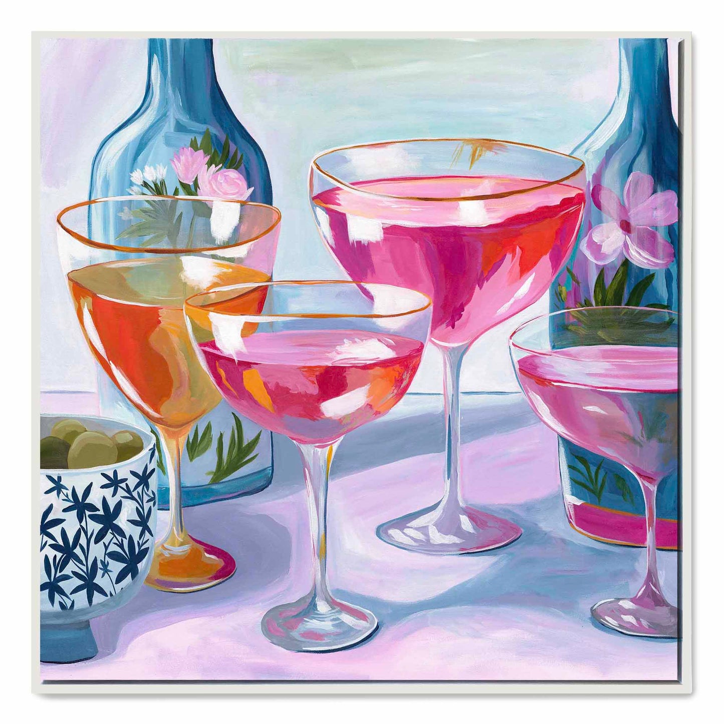 Pink Fizz – Original Acrylic Painting