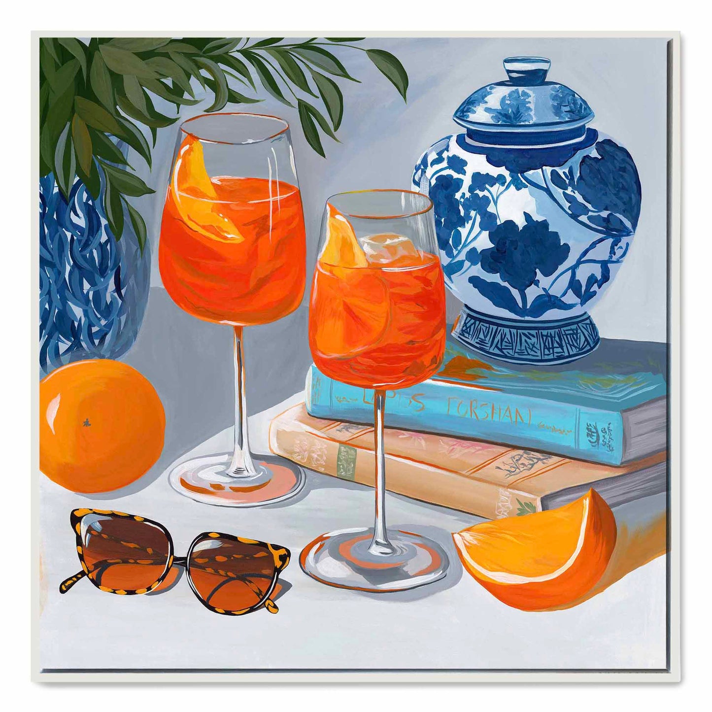 Orange Spritz – Original Acrylic Painting