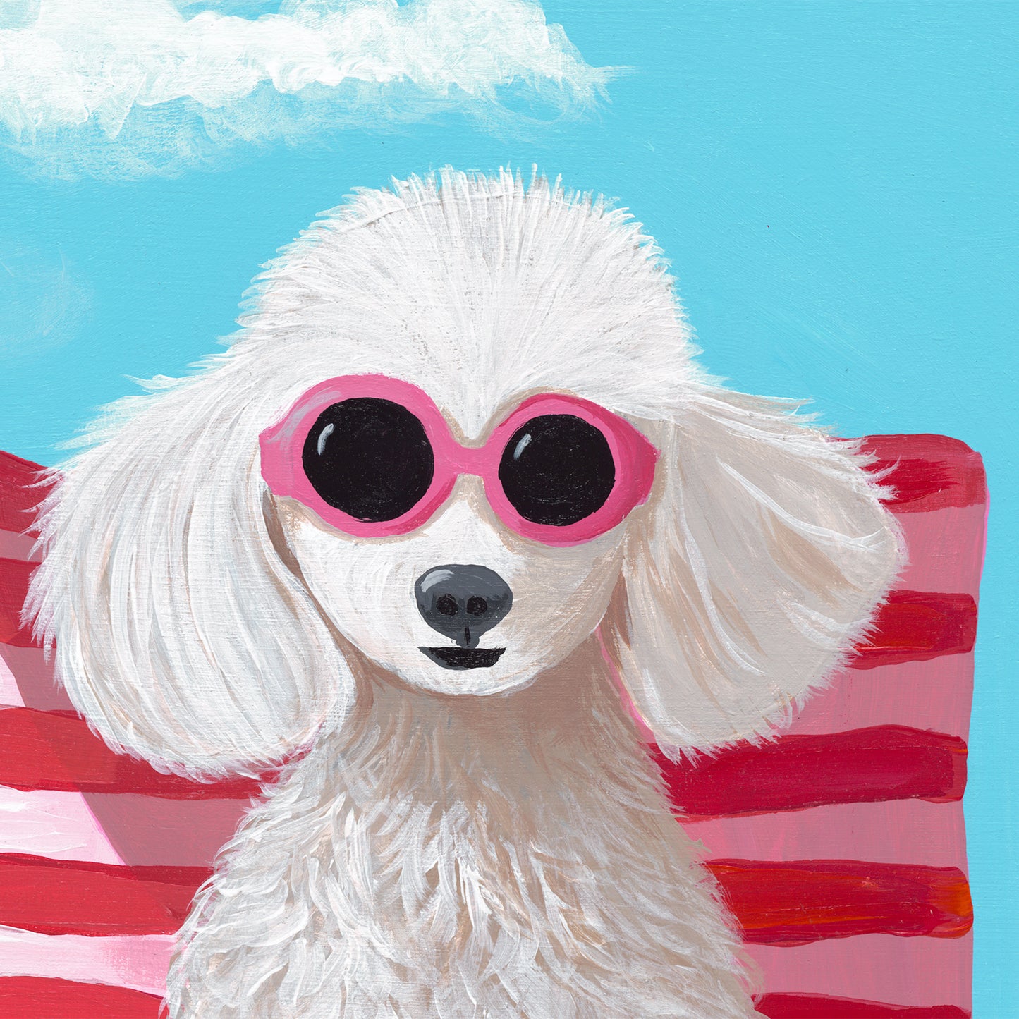 Sun Sand and Sass – Original Acrylic Painting