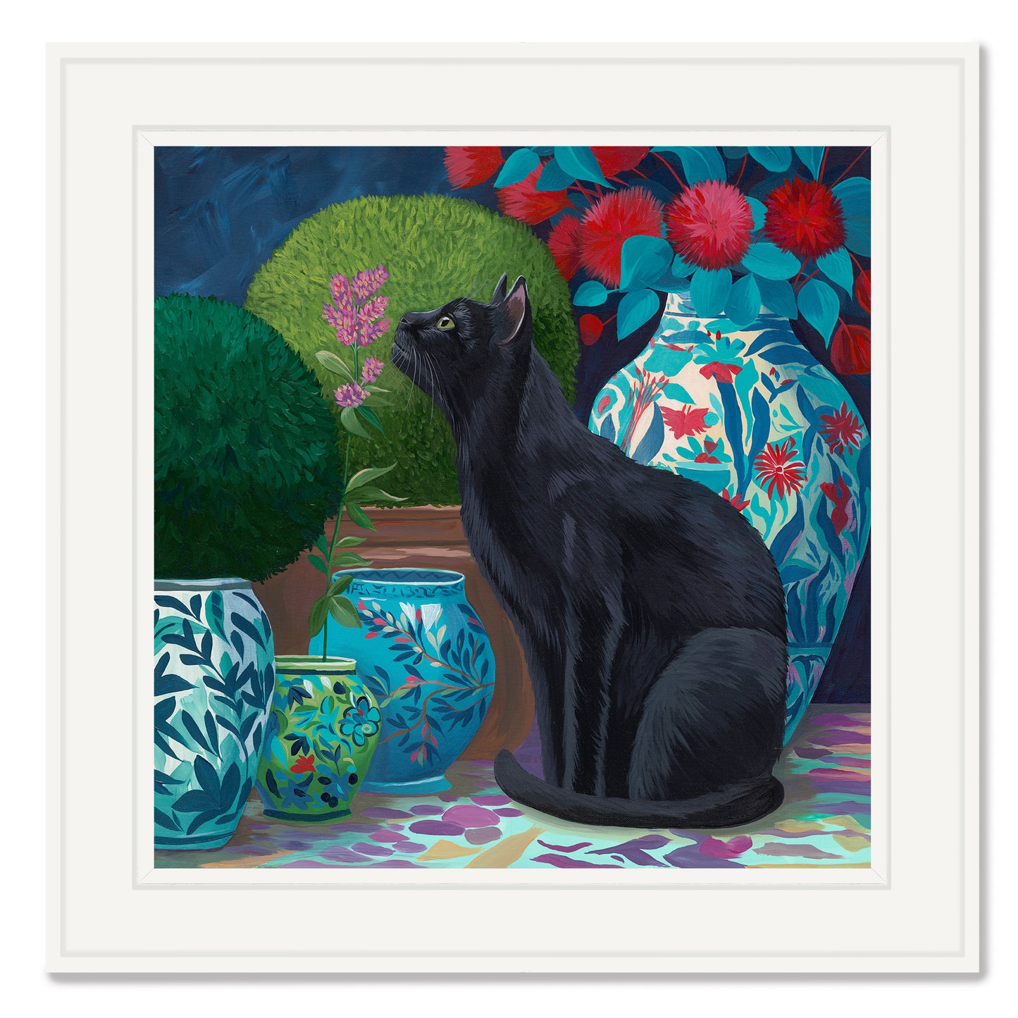 Velvet Bloom – Original Acrylic Painting