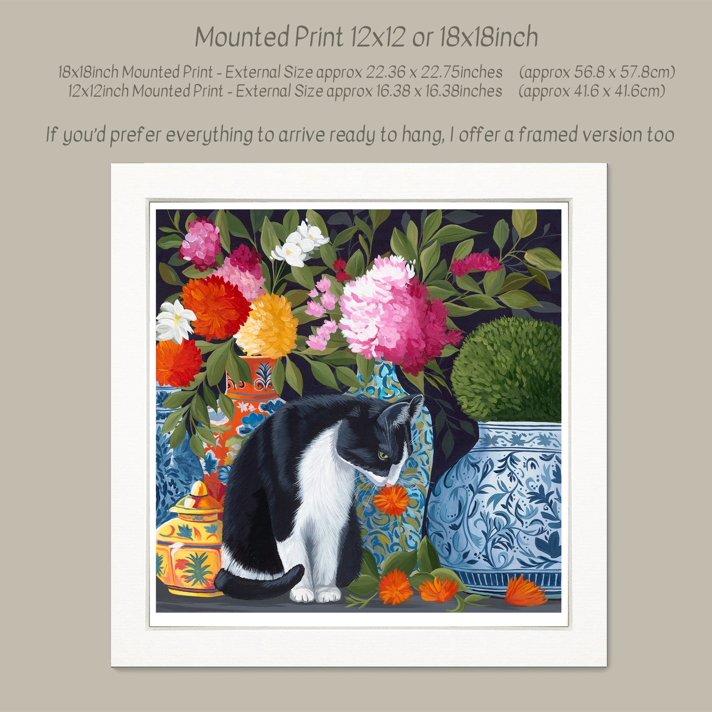 Flower Snuffle - Limited Edition Print