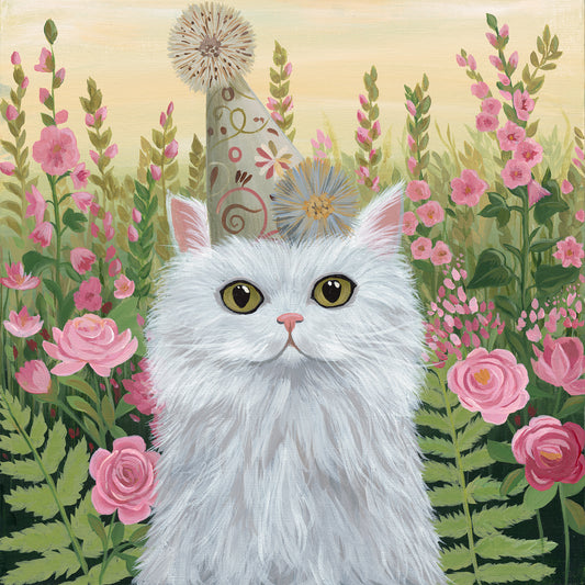 Celebration Floof – Original Acrylic Painting