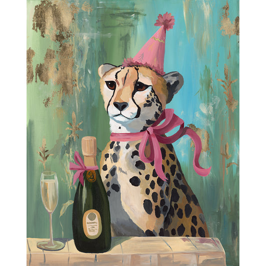 The Celebration Cynic – Original Acrylic Painting