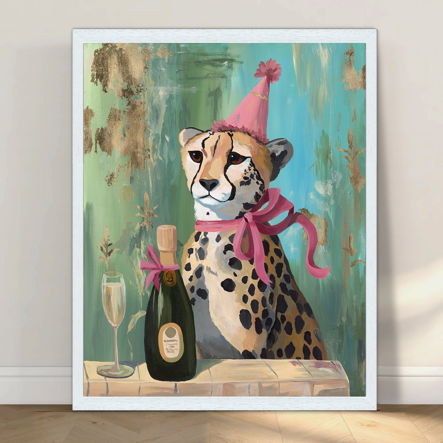 The Celebration Cynic – Original Acrylic Painting
