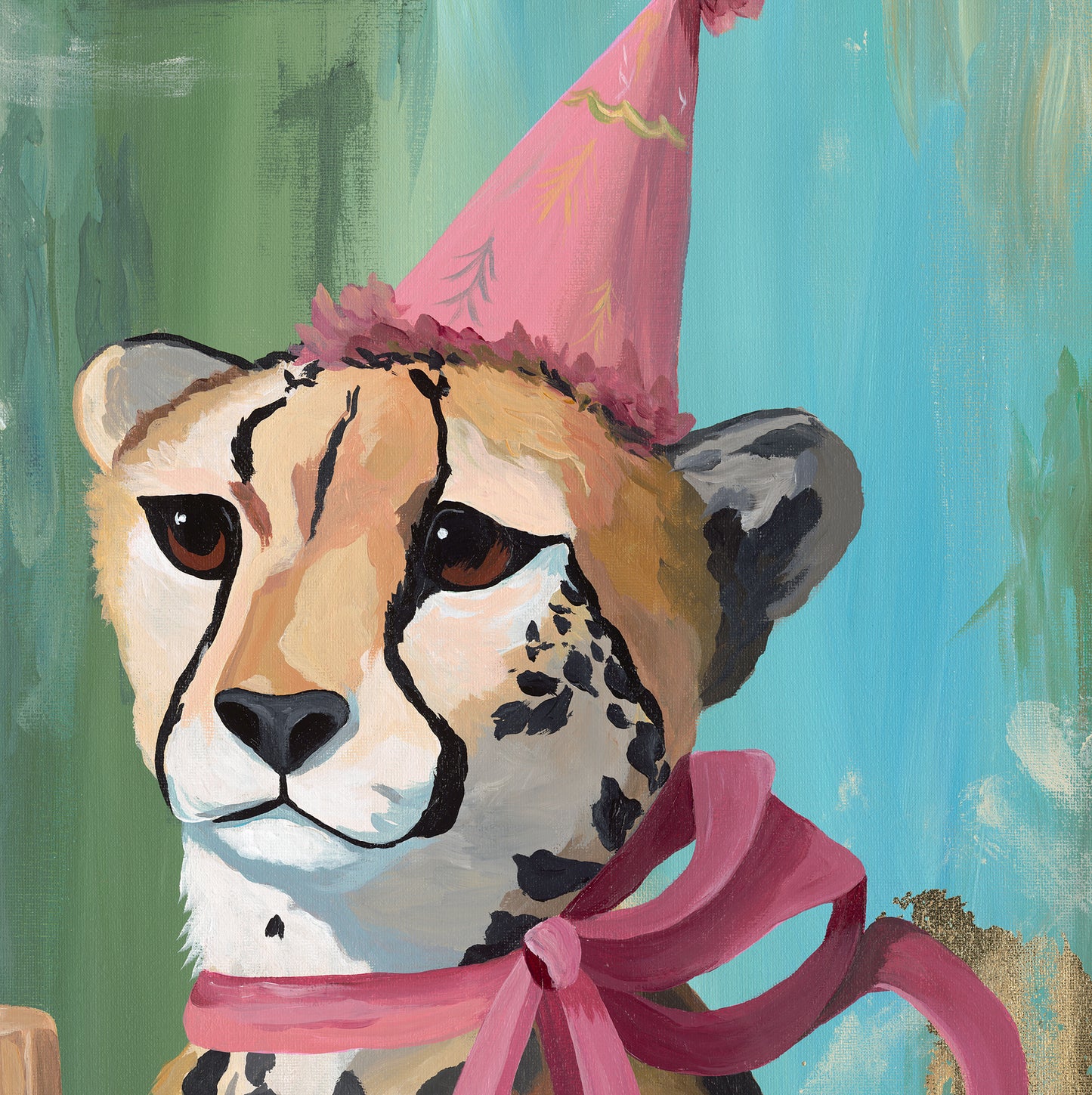 The Celebration Cynic – Original Acrylic Painting