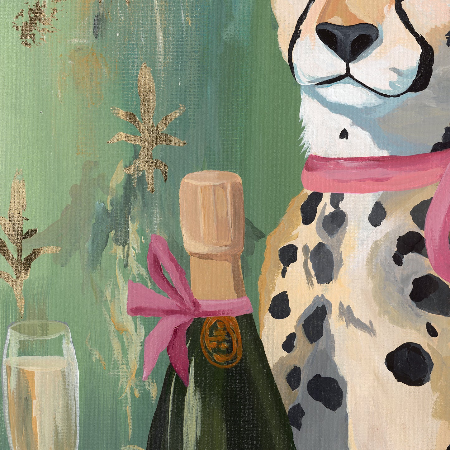 The Celebration Cynic – Original Acrylic Painting