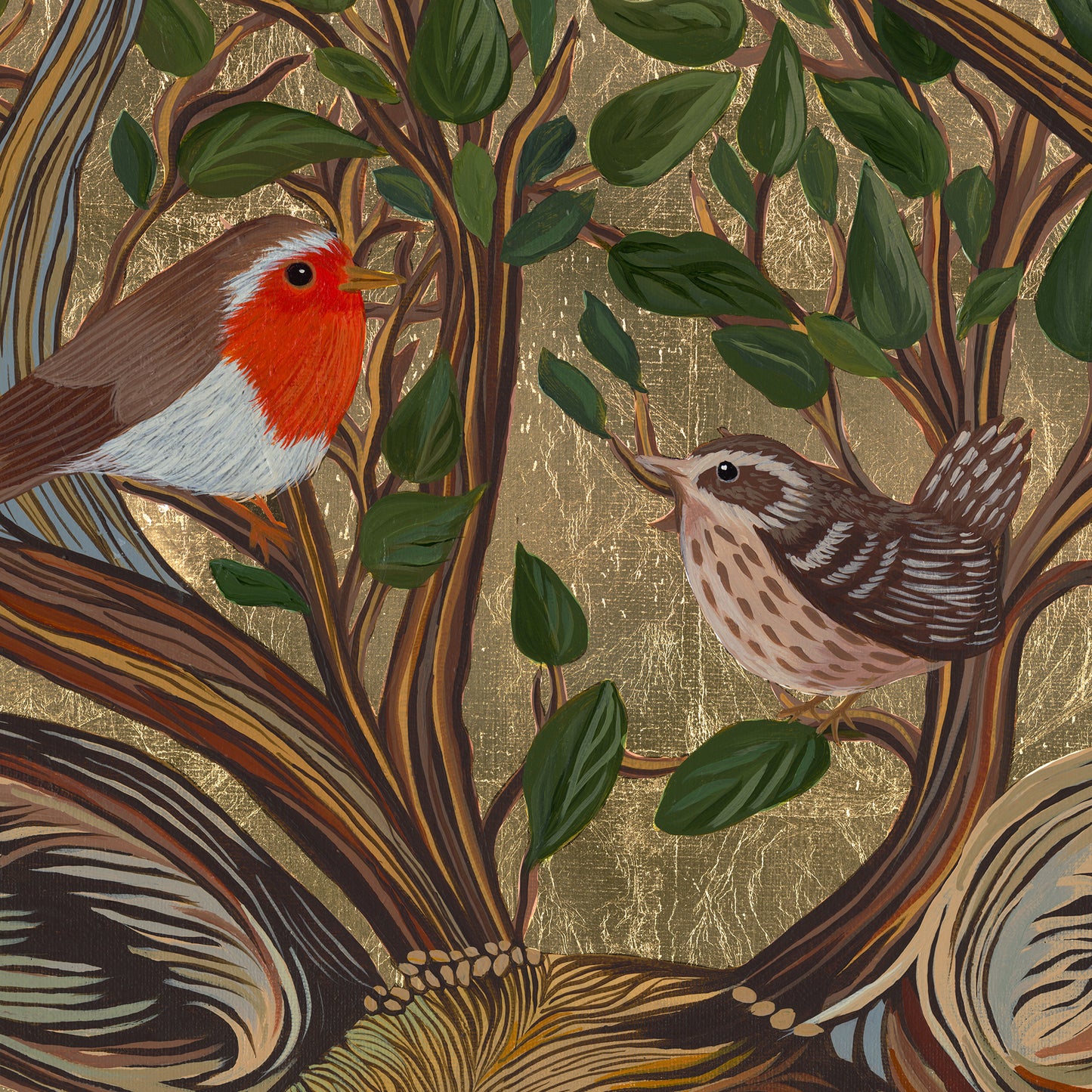 The Woodland Gentlemen – Original Acrylic Painting