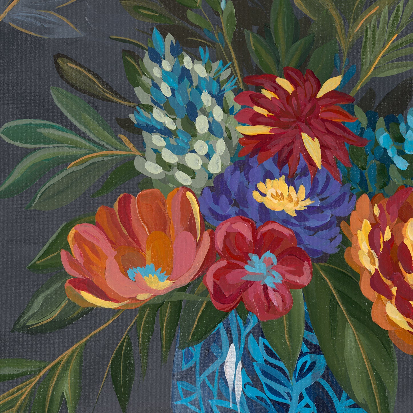 Reserved Seating – Original Acrylic Painting