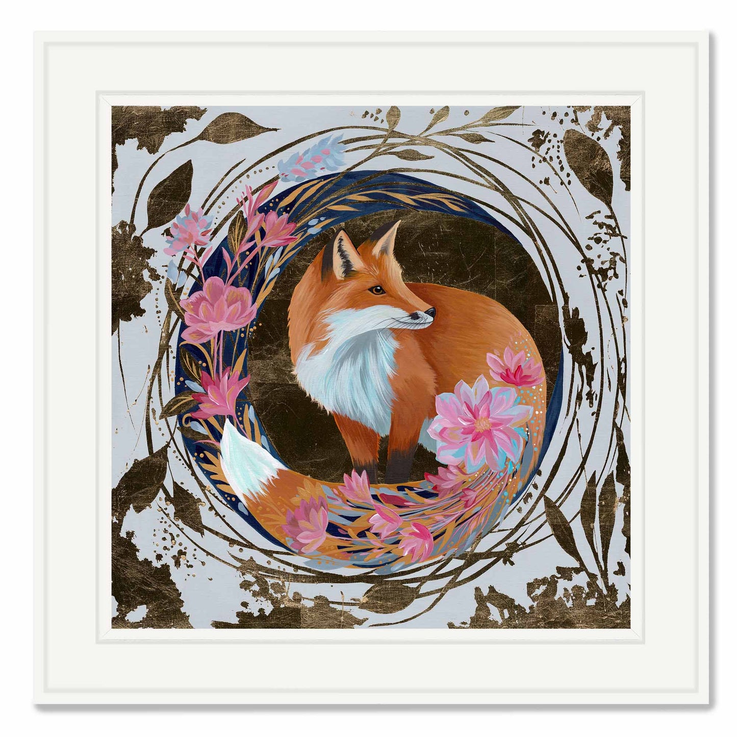 Vulpes Aureus – Original Acrylic Painting