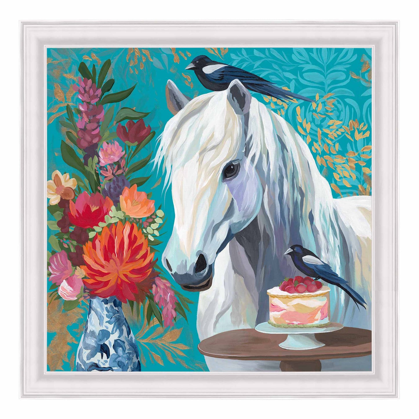 The Mare Who Knew Better – Original Acrylic Painting