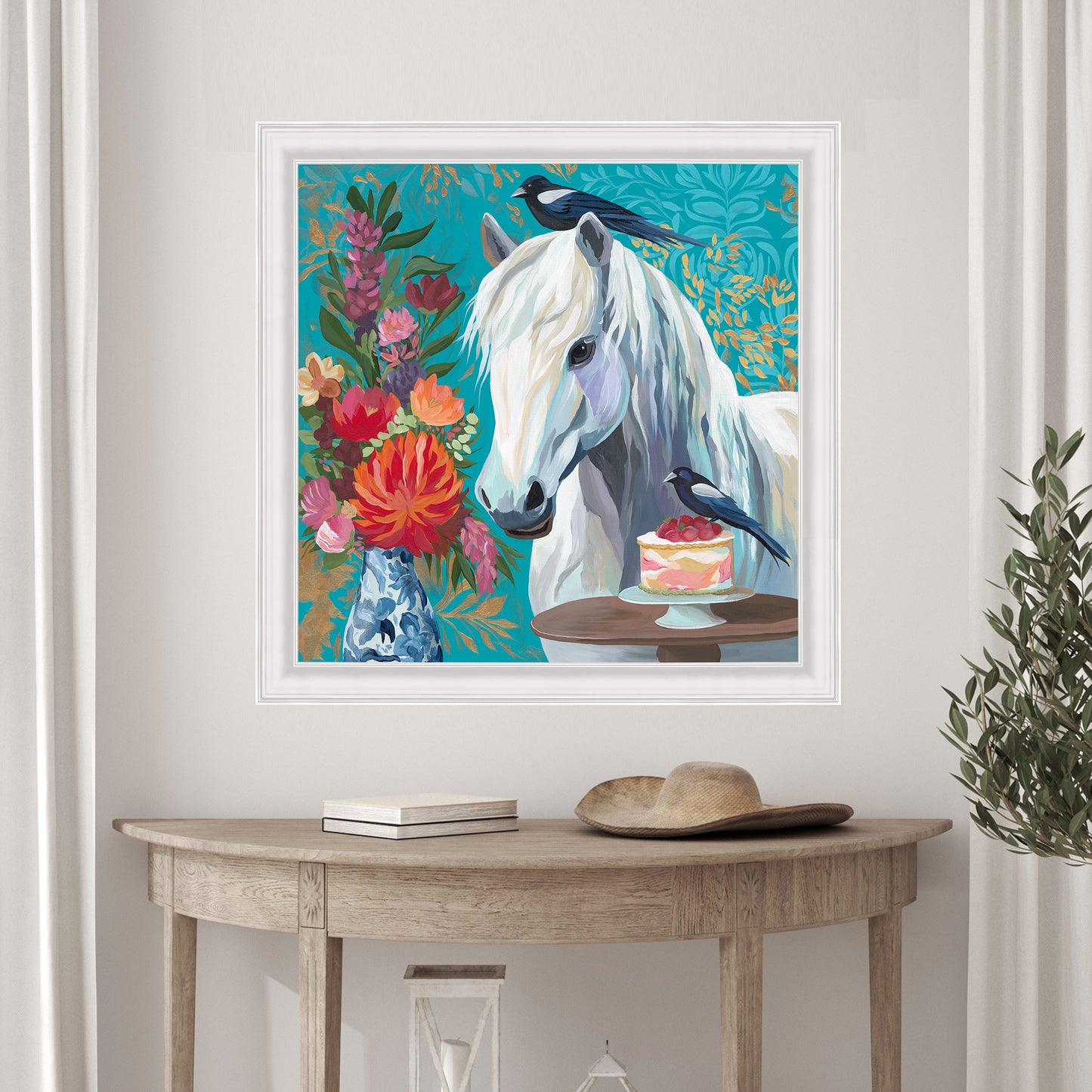 The Mare Who Knew Better – Original Acrylic Painting