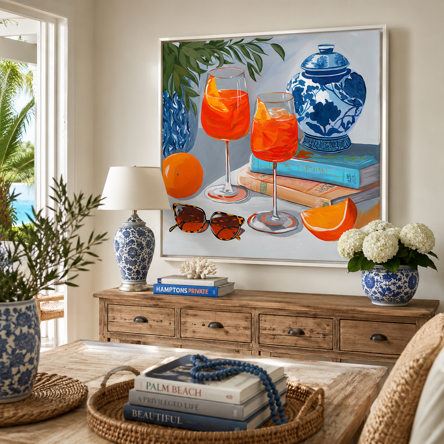Orange Spritz – Original Acrylic Painting