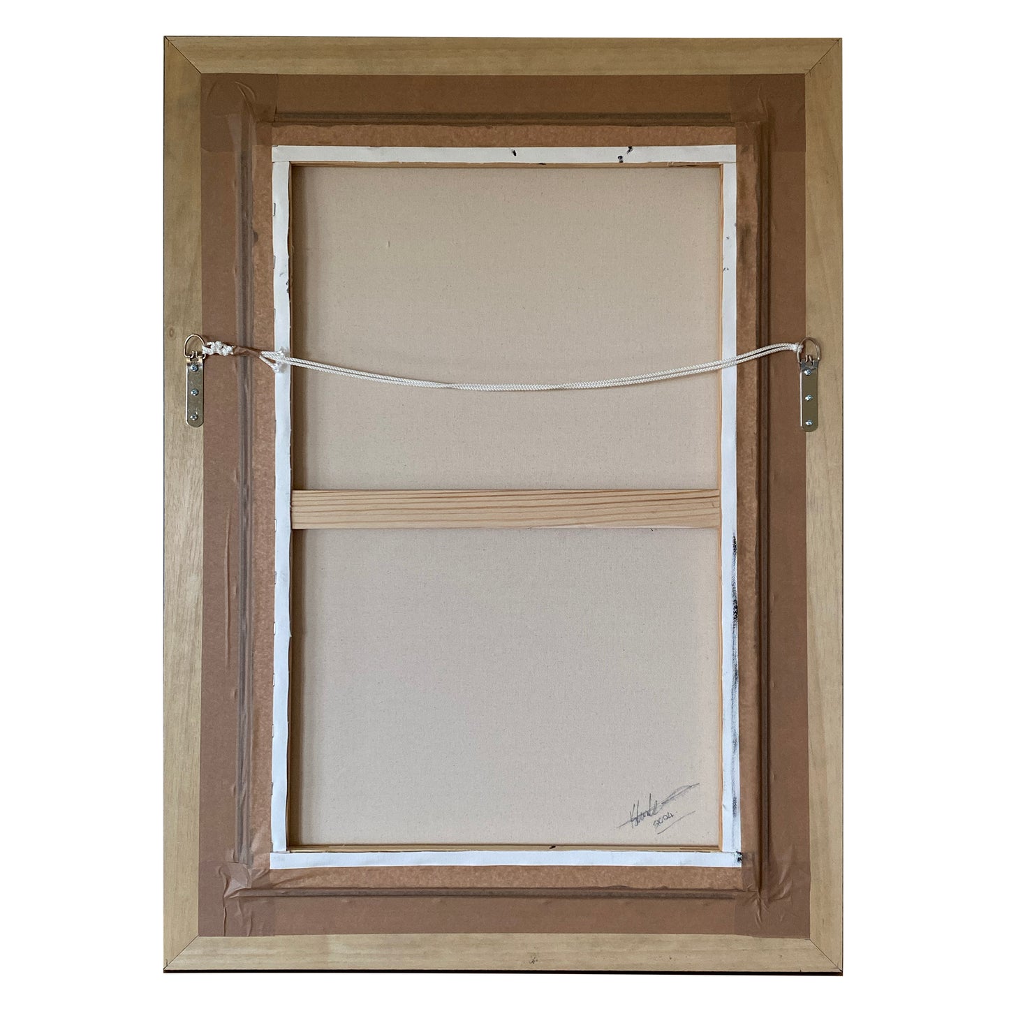 The Vain Optician and The Wheelbearer – Original Medieval Peacock Diptych Painting