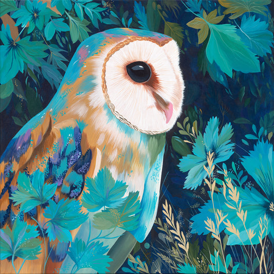 The Listening Garden – Original Acrylic Painting