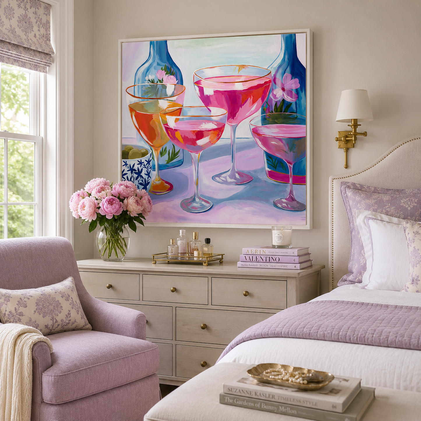 Pink Fizz – Original Acrylic Painting
